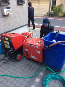 高圧温水ｼﾞｪｯﾄ